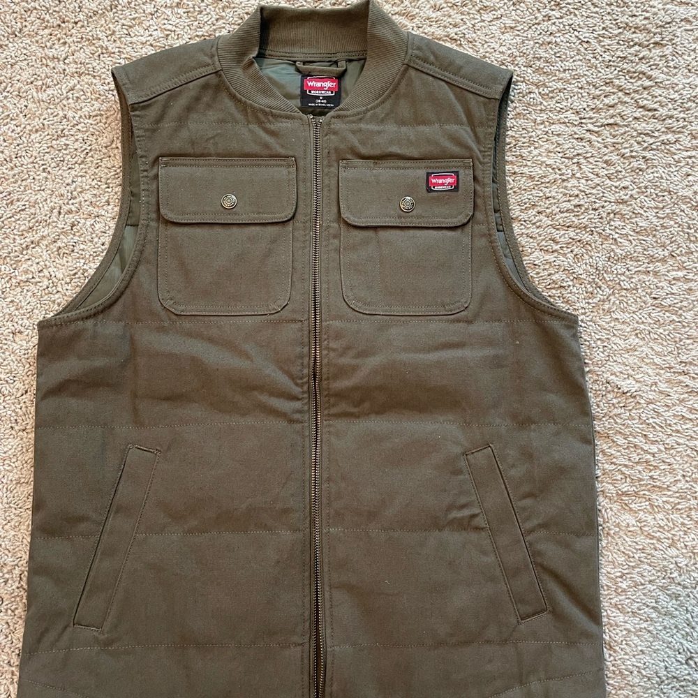 Carhartt Men's Olive Vest